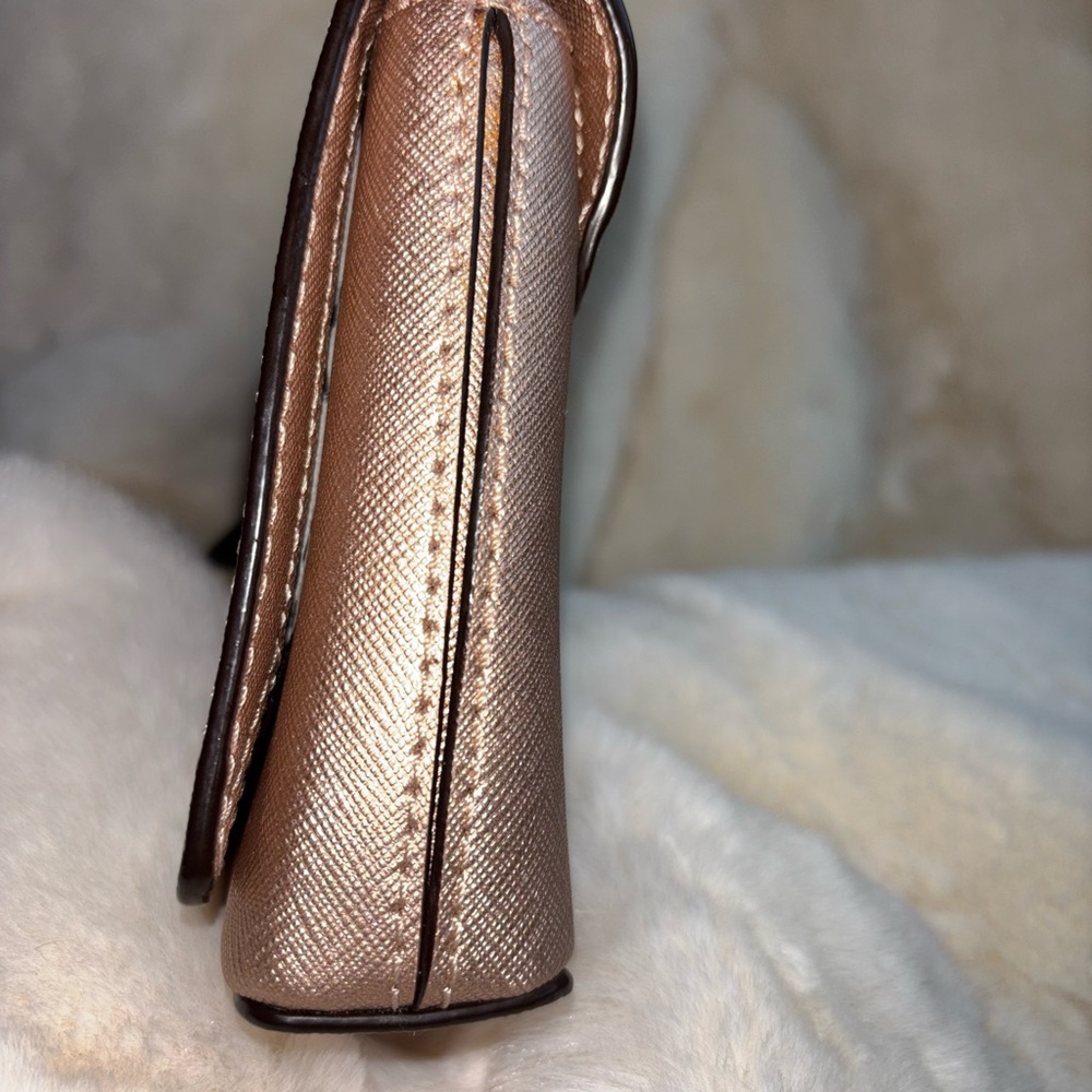 Kate Spade Elegant Metallic Leather Clutch - EUC - Picture 12 of 13